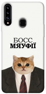 Чехол Cat boos для Galaxy A20s (2019)