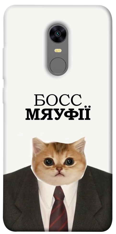 Чохол Cat boos для Xiaomi Redmi Note 5 (Single Camera)