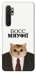 Чехол Cat boos для Xiaomi Mi Note 10 Lite
