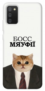 Чохол Cat boos для Galaxy A02s