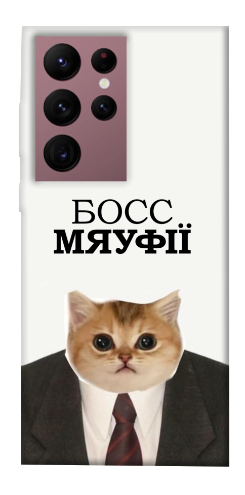 Чехол Cat boos для Galaxy S22 Ultra