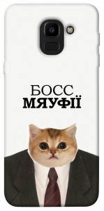 Чохол Cat boos для Galaxy J6 (2018)