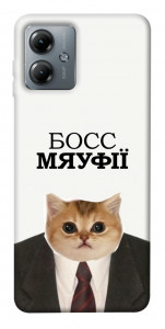 Чохол Cat boos для Motorola Moto G14