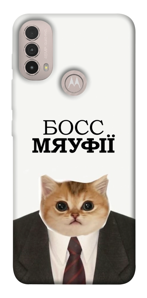 Чехол Cat boos для Motorola Moto E30