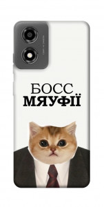 Чохол Cat boos для Motorola Moto E14