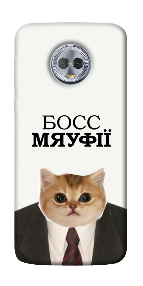 Чохол Cat boos для Motorola Moto G6 Plus