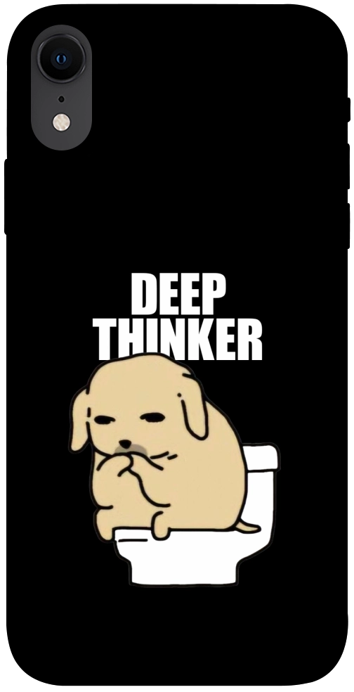 Чехол Deep thinker для iPhone XR