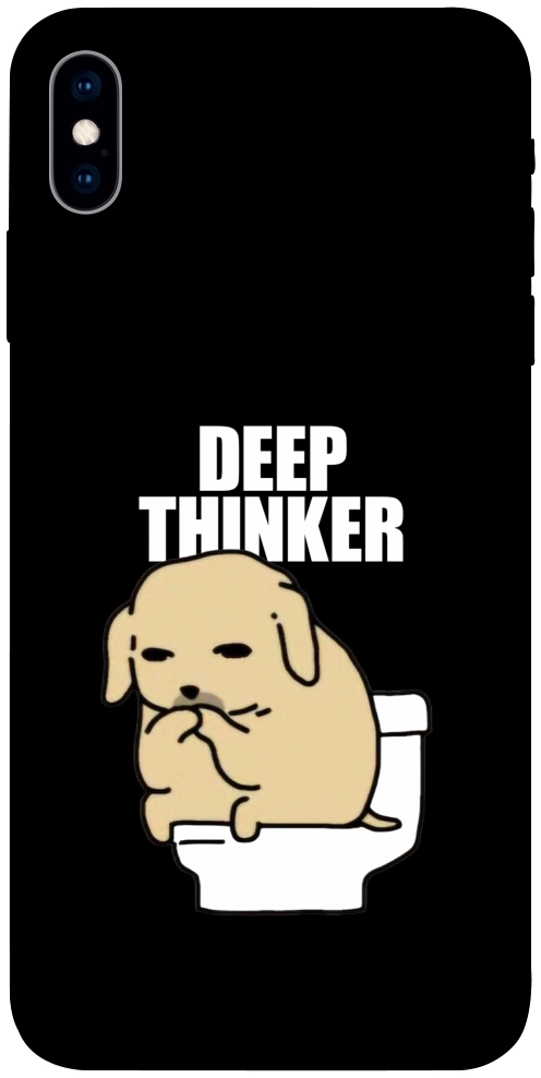Чохол Deep thinker для iPhone XS
