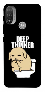 Чехол Deep thinker для Motorola Moto E20
