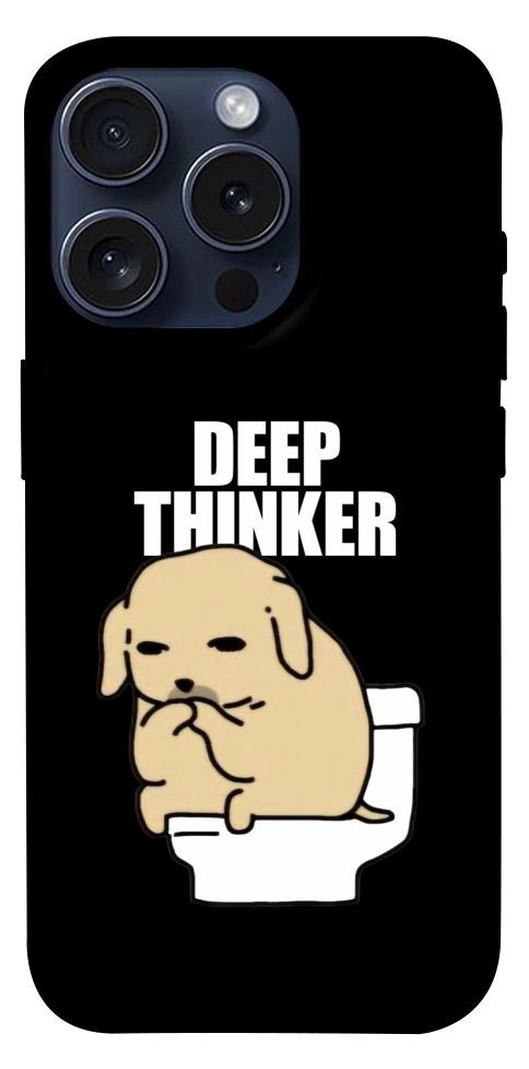 Чохол Deep thinker для iPhone 15 Pro
