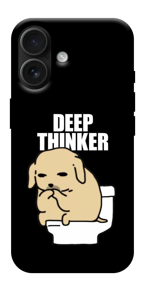 Чехол Deep thinker для iPhone 17
