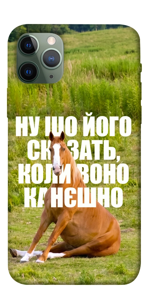 Чохол Horse sitting для iPhone 11 Pro