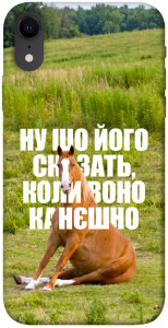 Чехол Horse sitting для iPhone XR