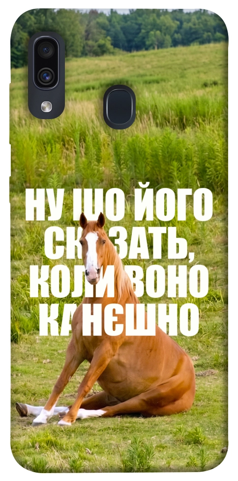 Чохол Horse sitting для Galaxy A30 (2019)