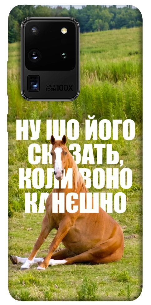 Чехол Horse sitting для Galaxy S20 Ultra (2020)