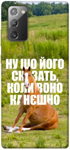Чохол Horse sitting для Galaxy Note 20