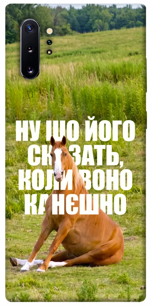 Чохол Horse sitting для Galaxy Note 10+ (2019)