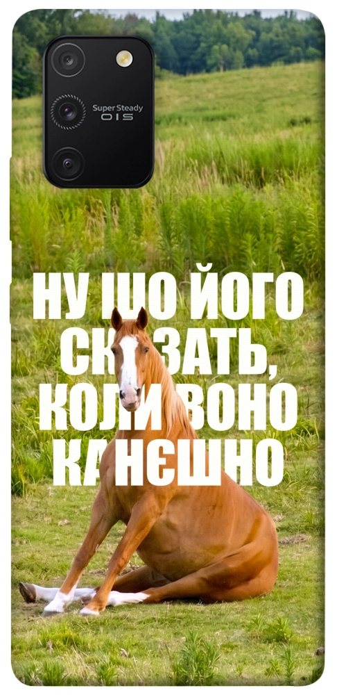 Чехол Horse sitting для Galaxy S10 Lite (2020)