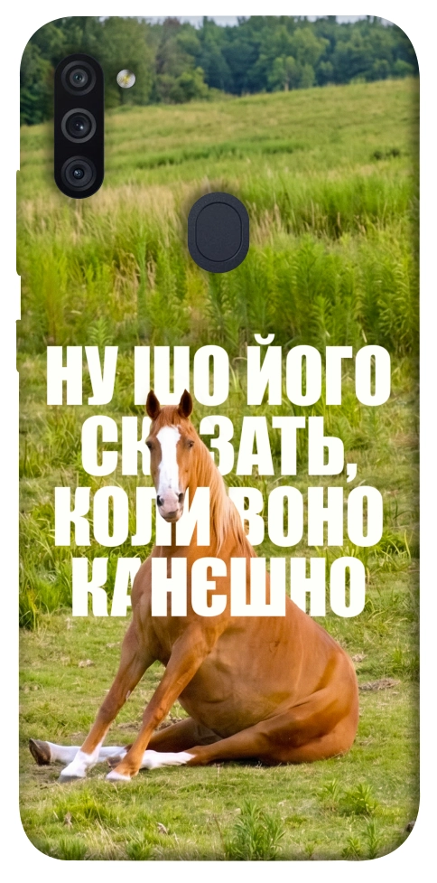Чехол Horse sitting для Galaxy M11 (2020)