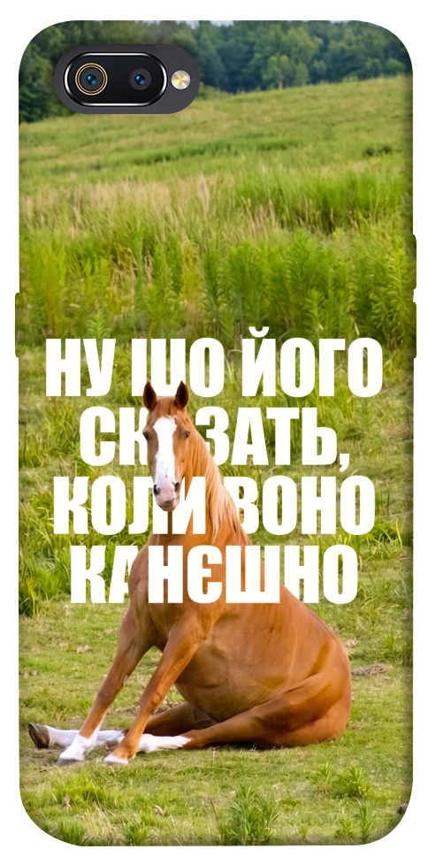 Чехол Horse sitting для Realme C2