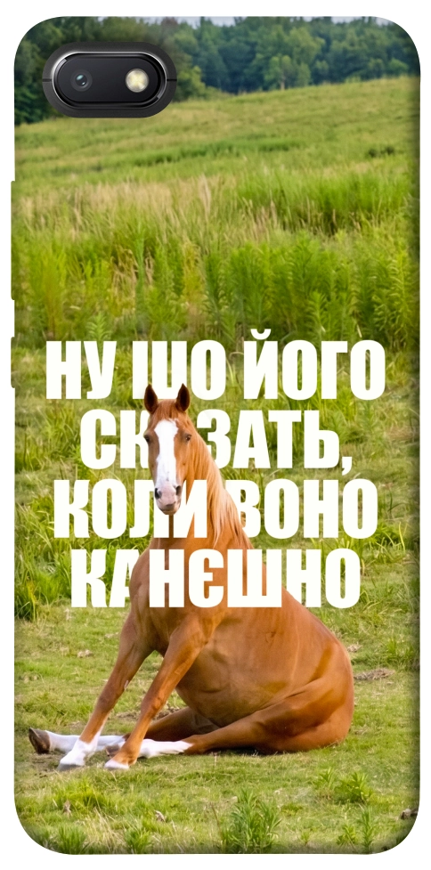 Чехол Horse sitting для Xiaomi Redmi 6A