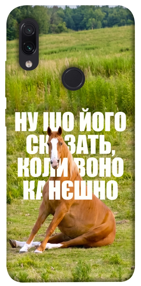 Чехол Horse sitting для Xiaomi Redmi Note 7