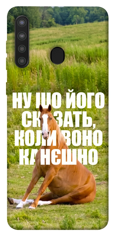 Чехол Horse sitting для Galaxy A21