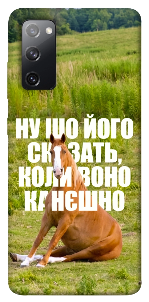 Чехол Horse sitting для Galaxy S20 FE