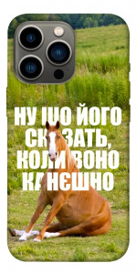 Чехол Horse sitting для iPhone 13 Pro