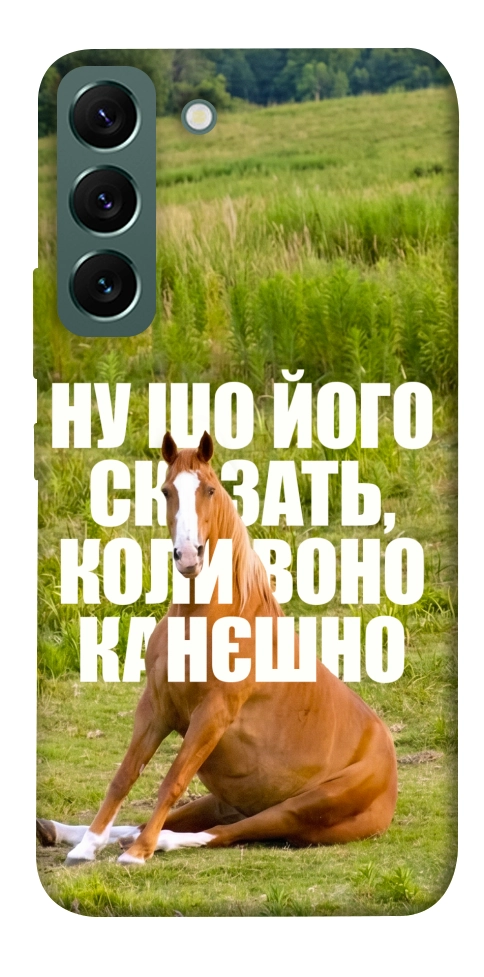 Чехол Horse sitting для Galaxy S22