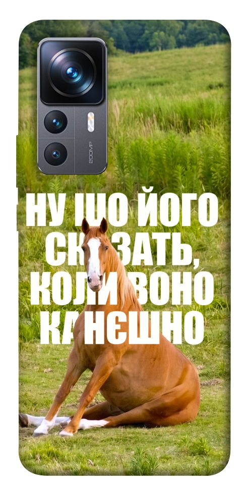 Чехол Horse sitting для Xiaomi 12T