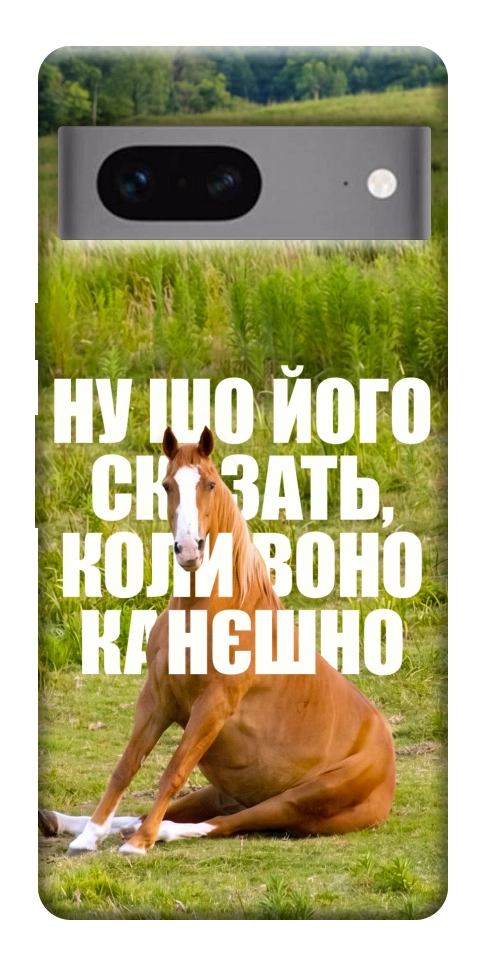 Чохол Horse sitting для Google Pixel 7
