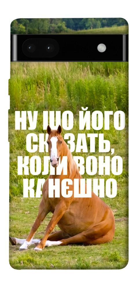 Чохол Horse sitting для Google Pixel 6A