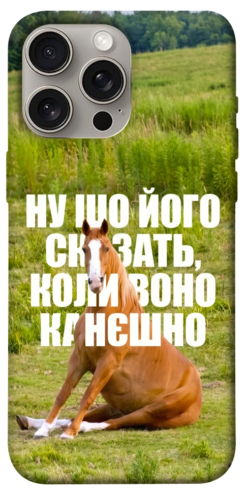 Чехол Horse sitting для iPhone 15 Pro Max