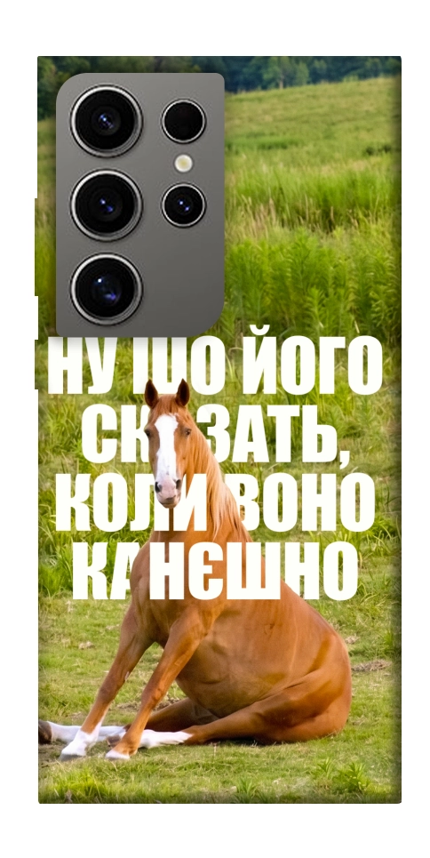 Чехол Horse sitting для Galaxy S24 Ultra