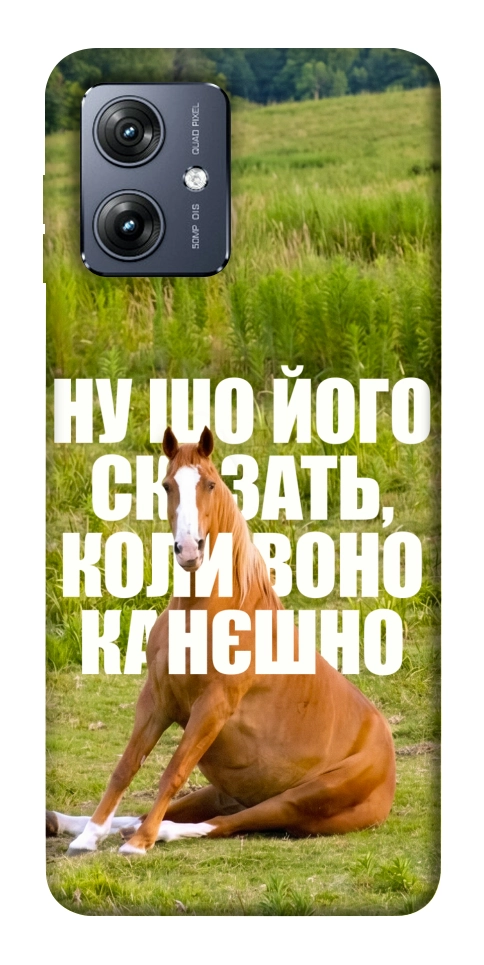 Чехол Horse sitting для Motorola Moto G54