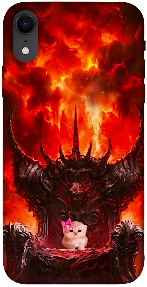 Чехол Kitty hell для iPhone XR