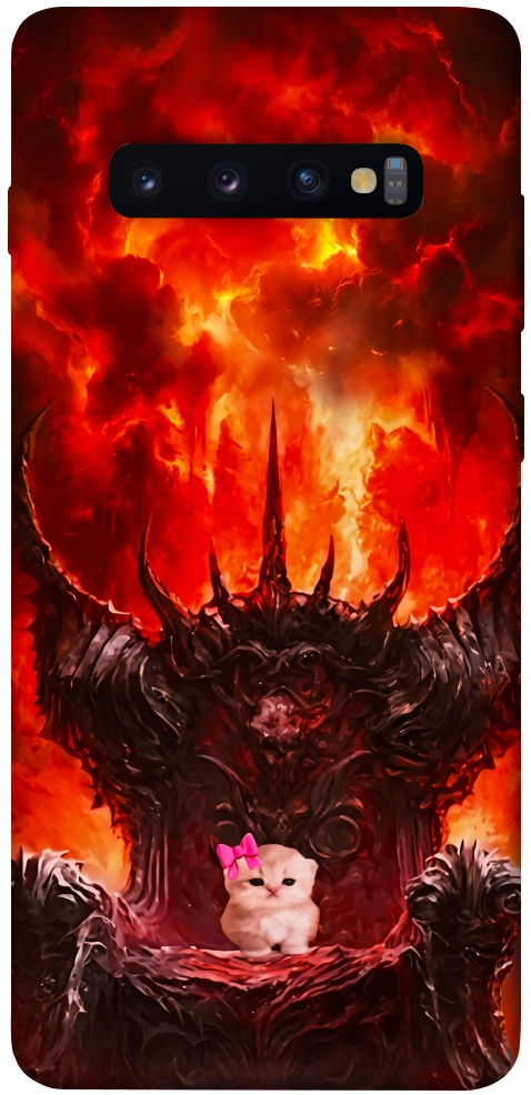 Чохол Kitty hell для Galaxy S10 Plus (2019)