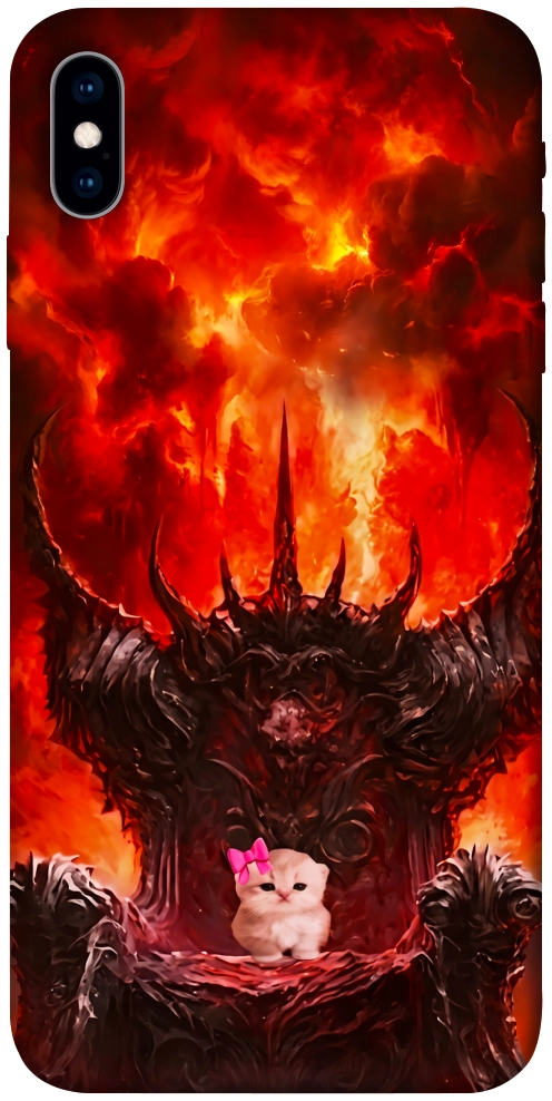 Чохол Kitty hell для iPhone XS