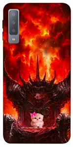 Чехол Kitty hell для Galaxy A7 (2018)