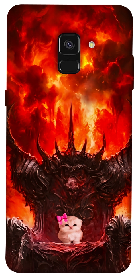 Чохол Kitty hell для Galaxy A8 (2018)