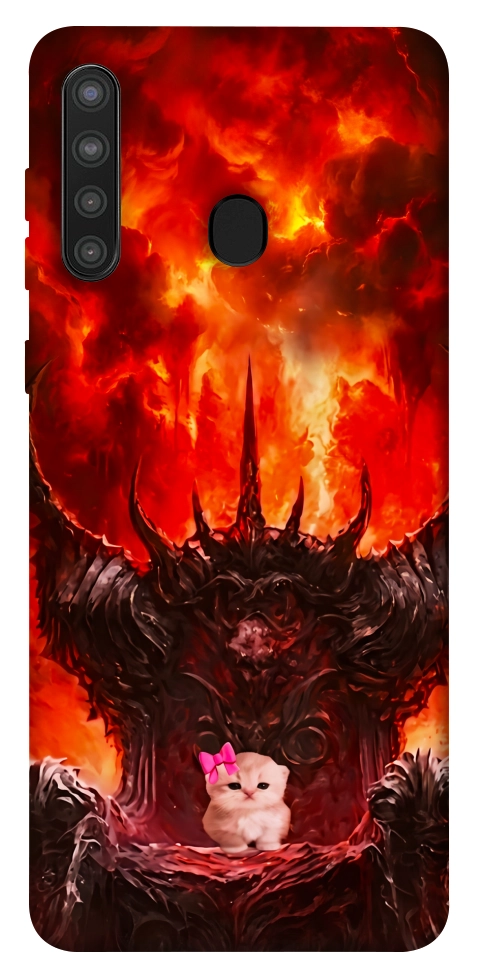 Чехол Kitty hell для Galaxy A21