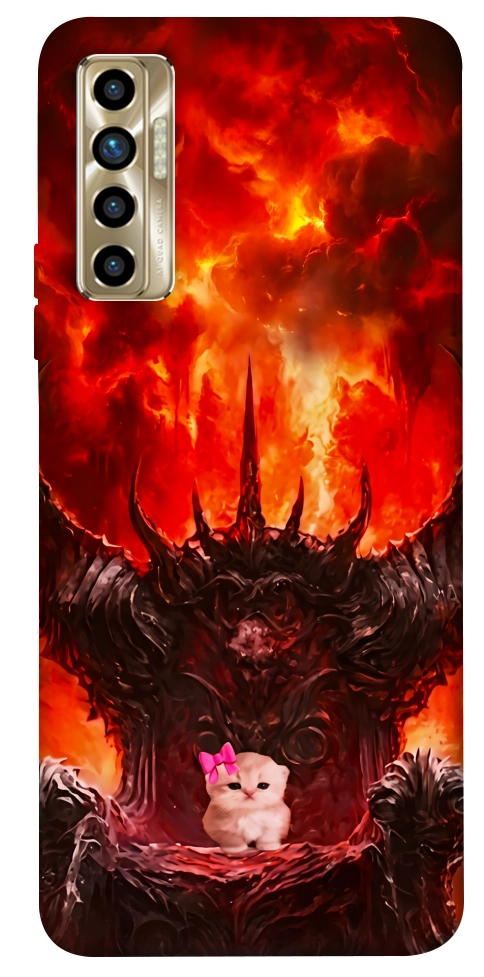 Чехол Kitty hell для TECNO Camon 17P