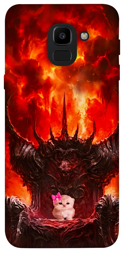 Чохол Kitty hell для Galaxy J6 (2018)