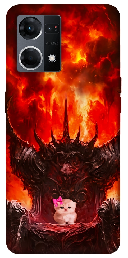 Чехол Kitty hell для Oppo Reno 7 4G