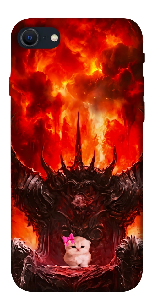 Чехол Kitty hell для iPhone SE (2022)