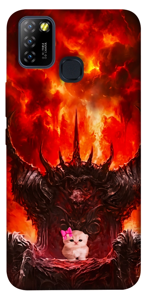 Чохол Kitty hell для Infinix Hot 10 Lite