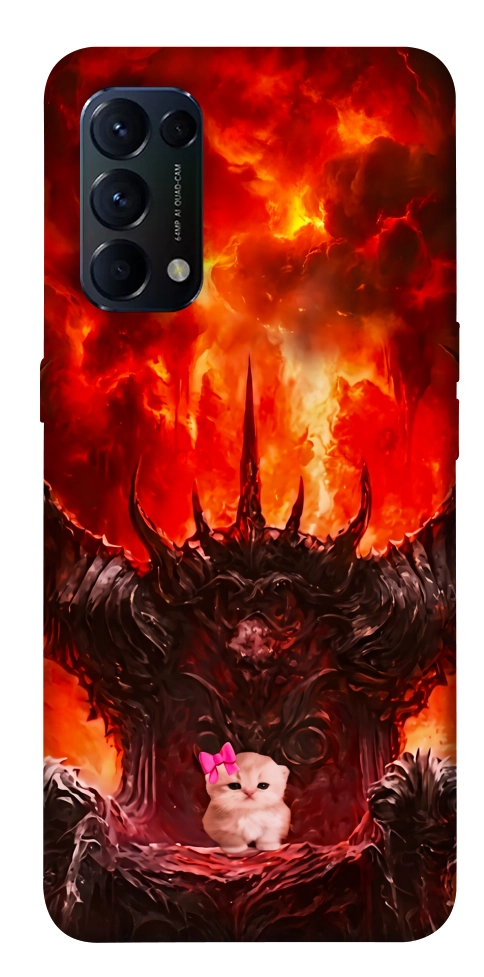 Чохол Kitty hell для Oppo Reno 5 4G