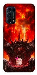 Чехол Kitty hell для Oppo Reno 5 4G