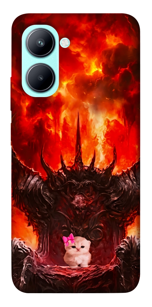 Чехол Kitty hell для Realme C33